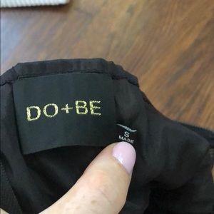 Black cocktail dress